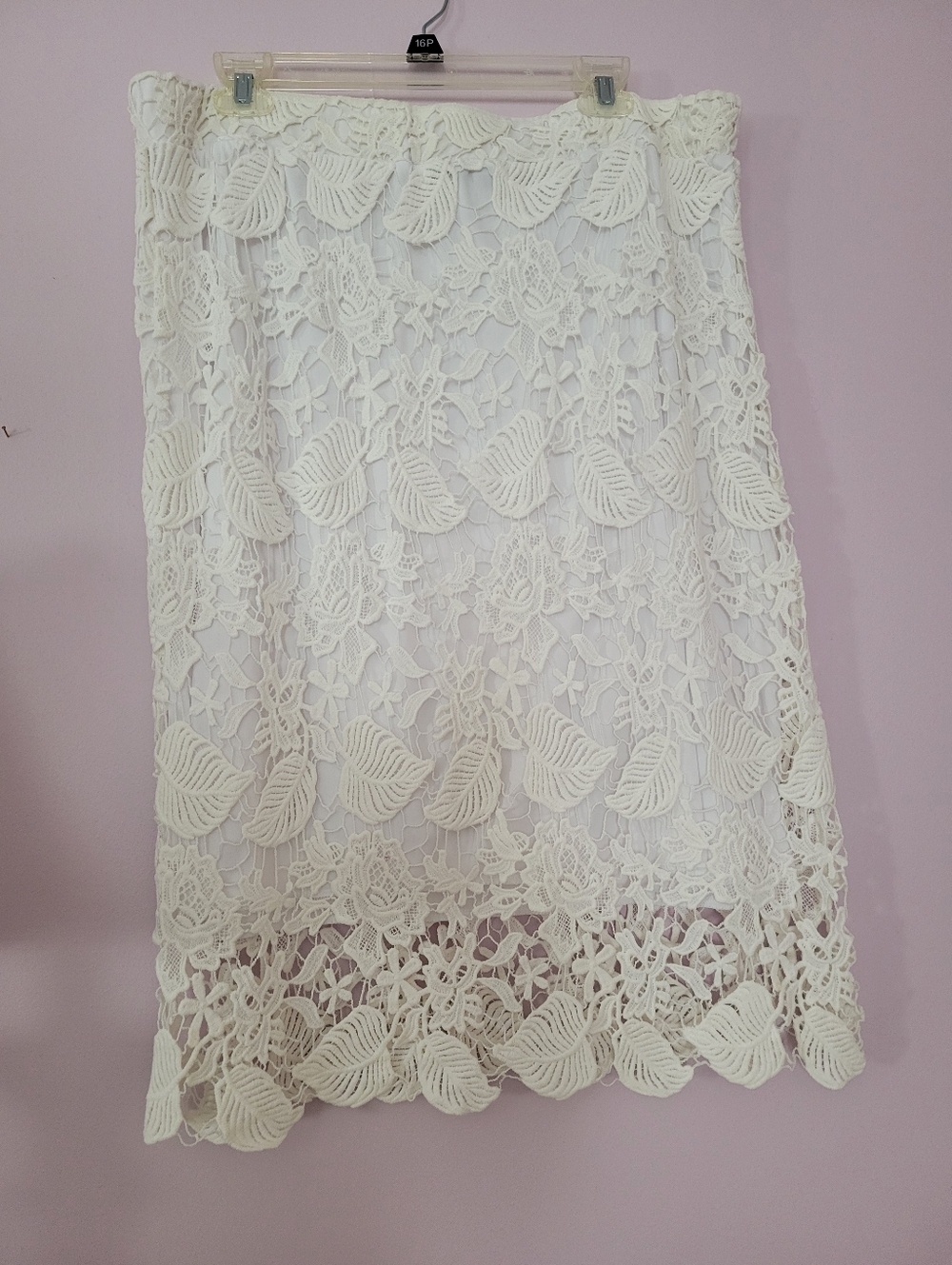 White Lace Skirt